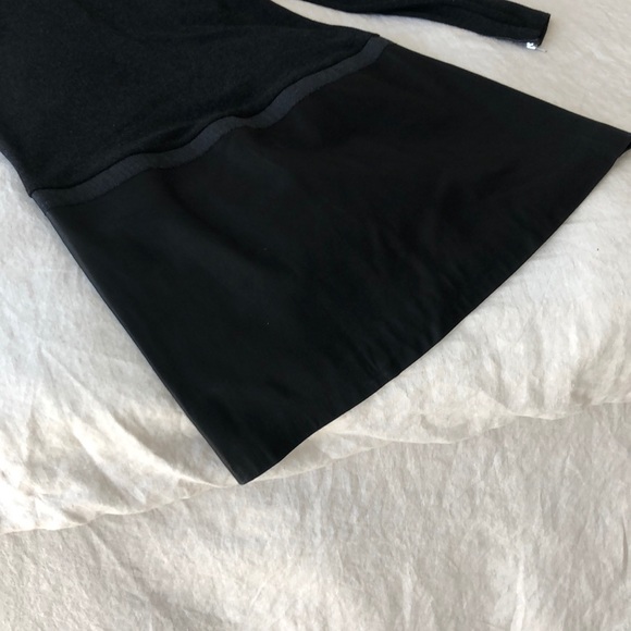 Theory leather and knit dress - Picture 3 of 3